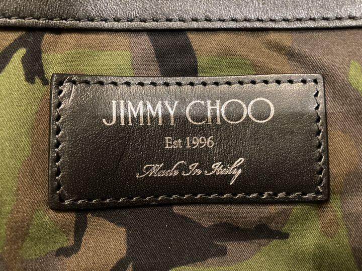 美品 JIMMY CHOO ジミーチュウ ピムリコ トートバッグ エンボス