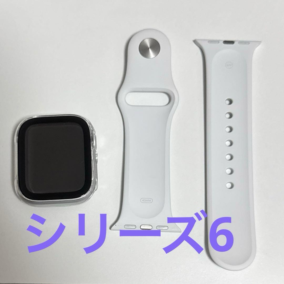 Apple Watch series 6 40mm本体 バンド 充電ケーブル
