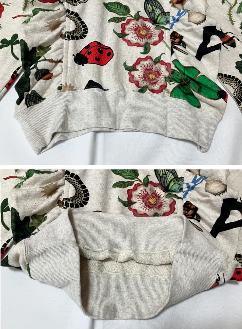 新品 裏毛ギャザーパネルトップ 　Vivienne Westwood