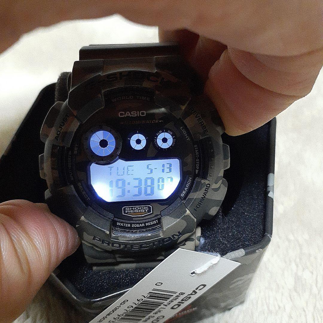 CASIO G-SHOCK 迷彩 カモフラ 稼働品