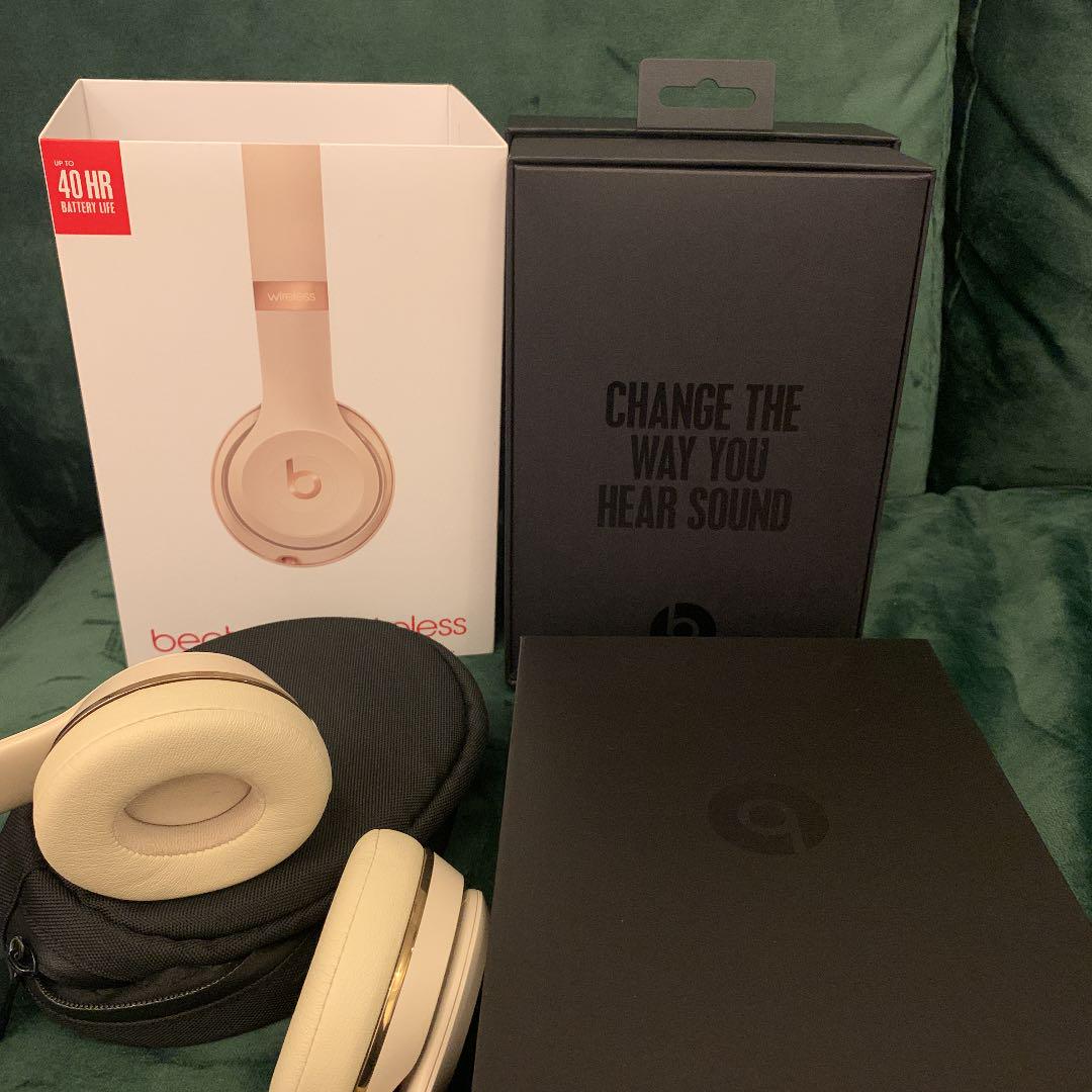 定番高品質 Beats by Dr Dre SOLO3 WIRELESS ゴールド KBzV1-m81130176168 定番大得価