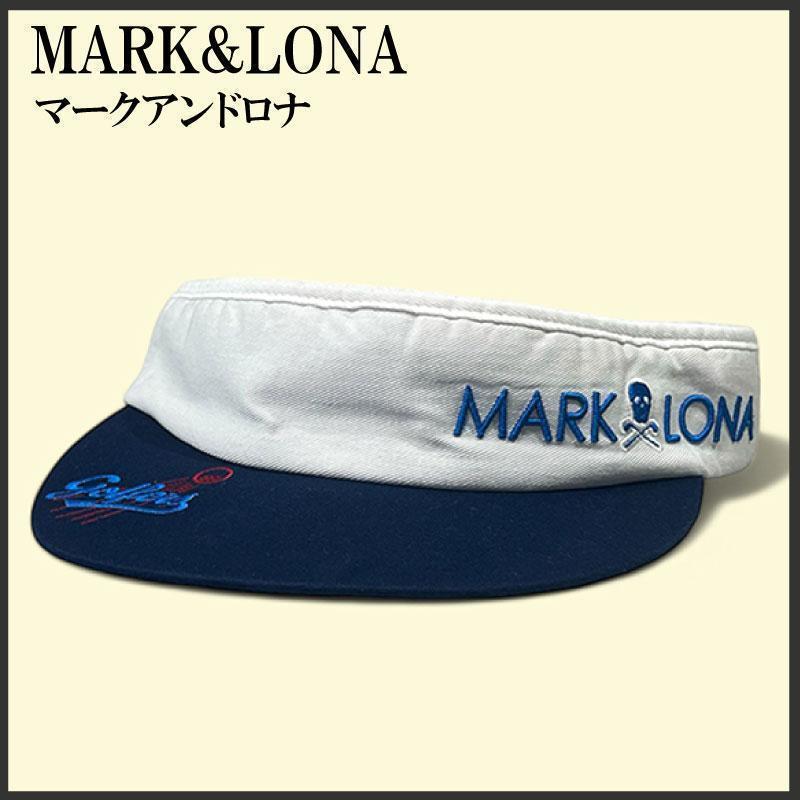 MARK＆LONA マークアンドロナ サンバイザー ゴルフ スカル ドジャース