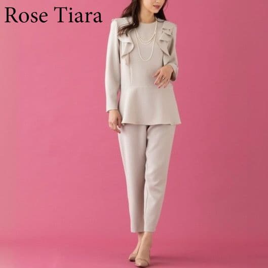 Rose Tiara ローズティアラ セットアップ フリルカットソー パンツ