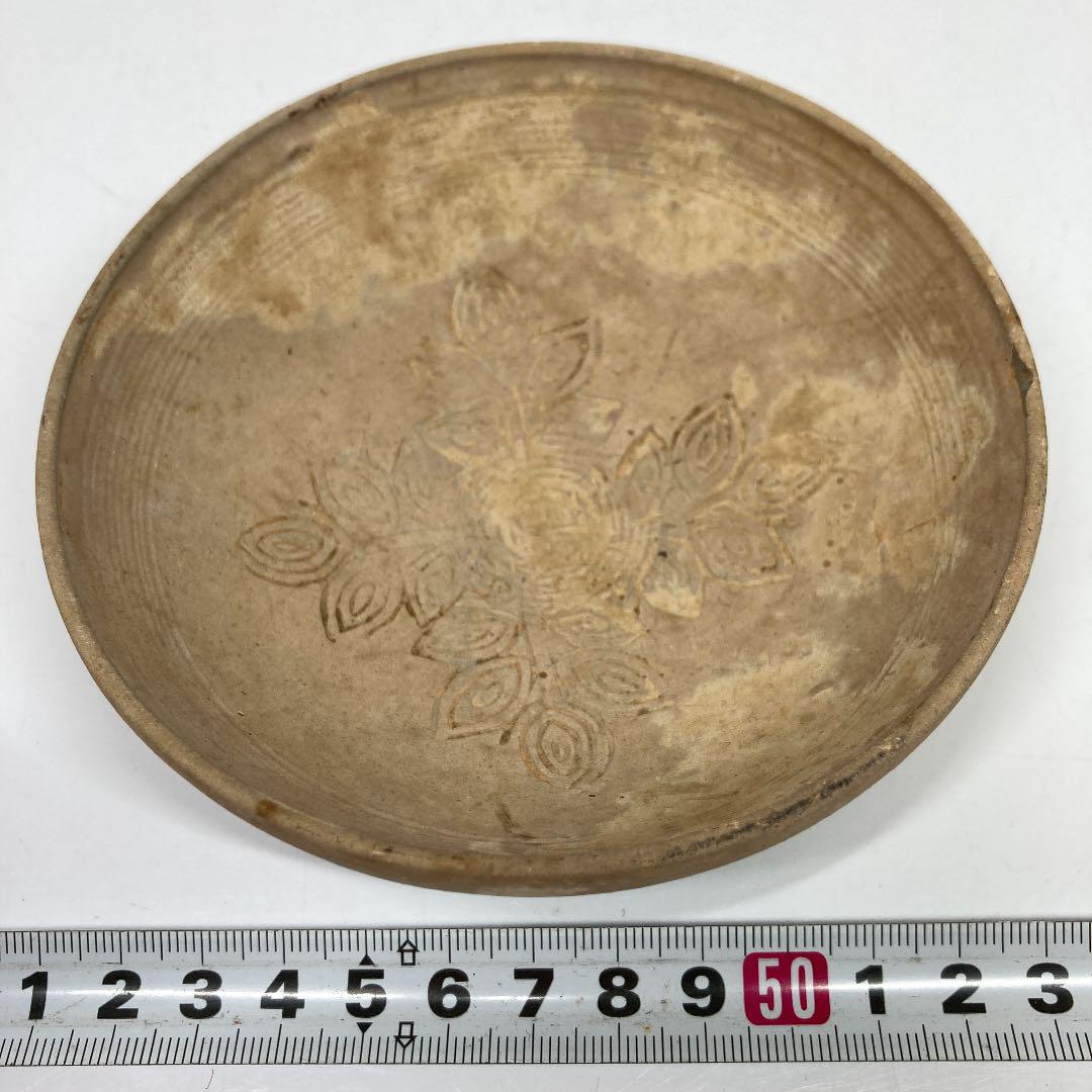 7410円 【美品】 古代 中国 吉州窯 小碗 直径11.4㎝ タニチ さ4-0527③