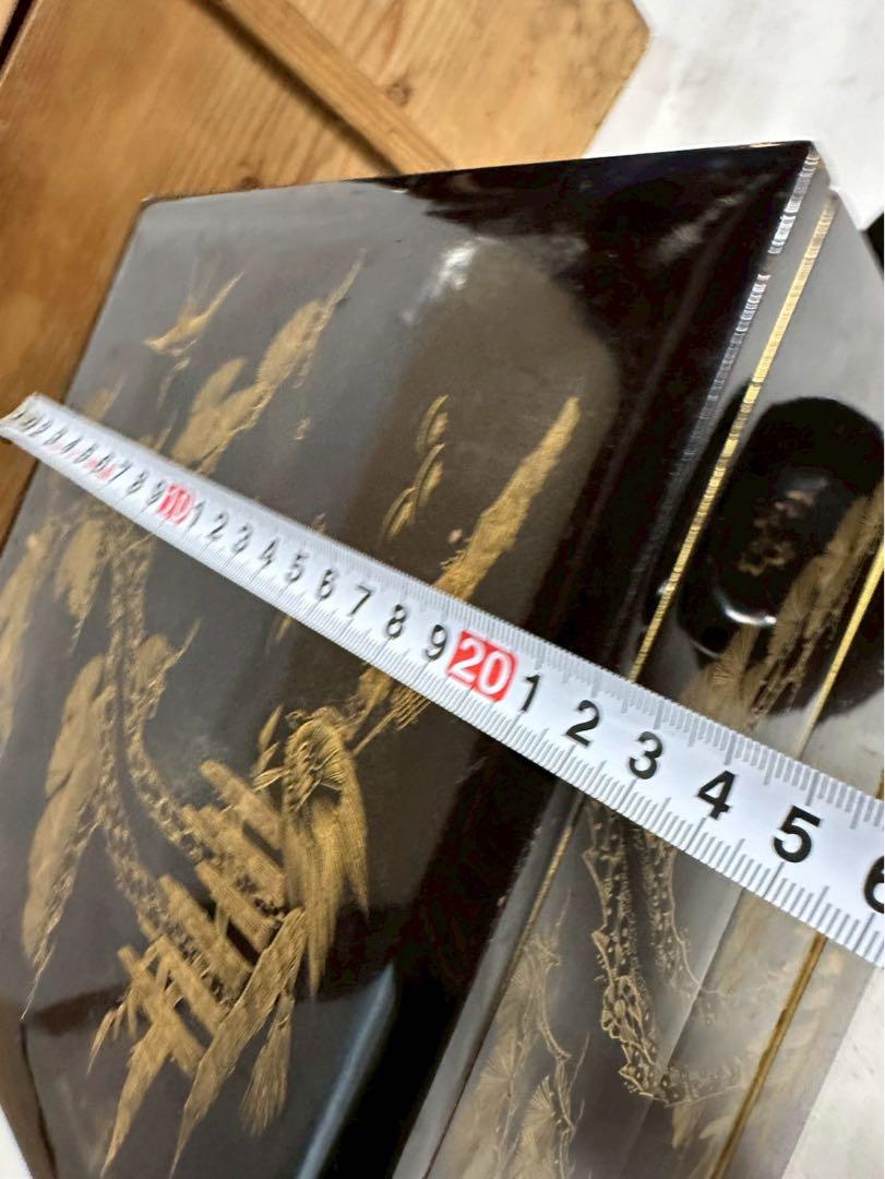 49 【✨即購入可能✨】漆器 重箱 金箔装飾 皿セット - メルカリ
