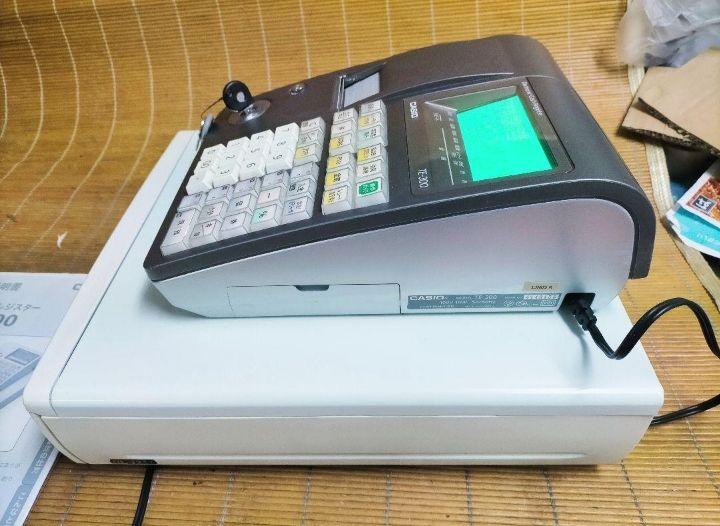 カシオレジスター　TE-300　フル設定無料　 送料無料人気機種　828222