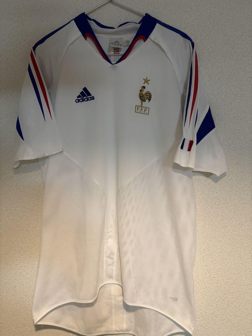adidas フランス代表 【2004】ユニフォーム EURO 美品 - メルカリ