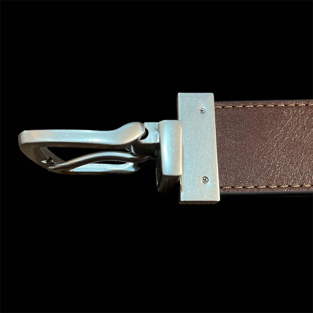 POLO RALPH LAURENリバーシブルベルト ブラウン/ブラック/レザー
