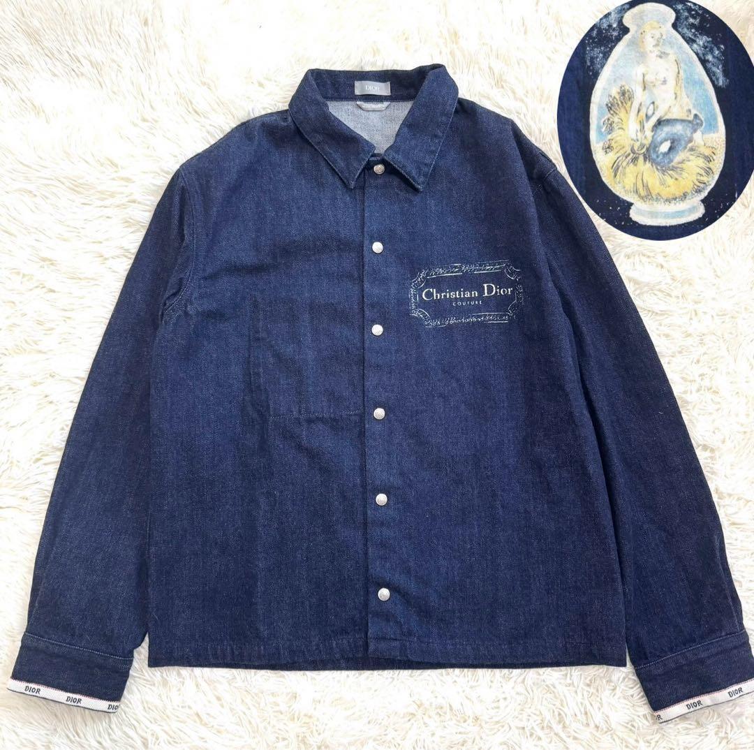 【極美品現行】Dior x ダンカン グランド オーバーシャツ　デニムジャケット