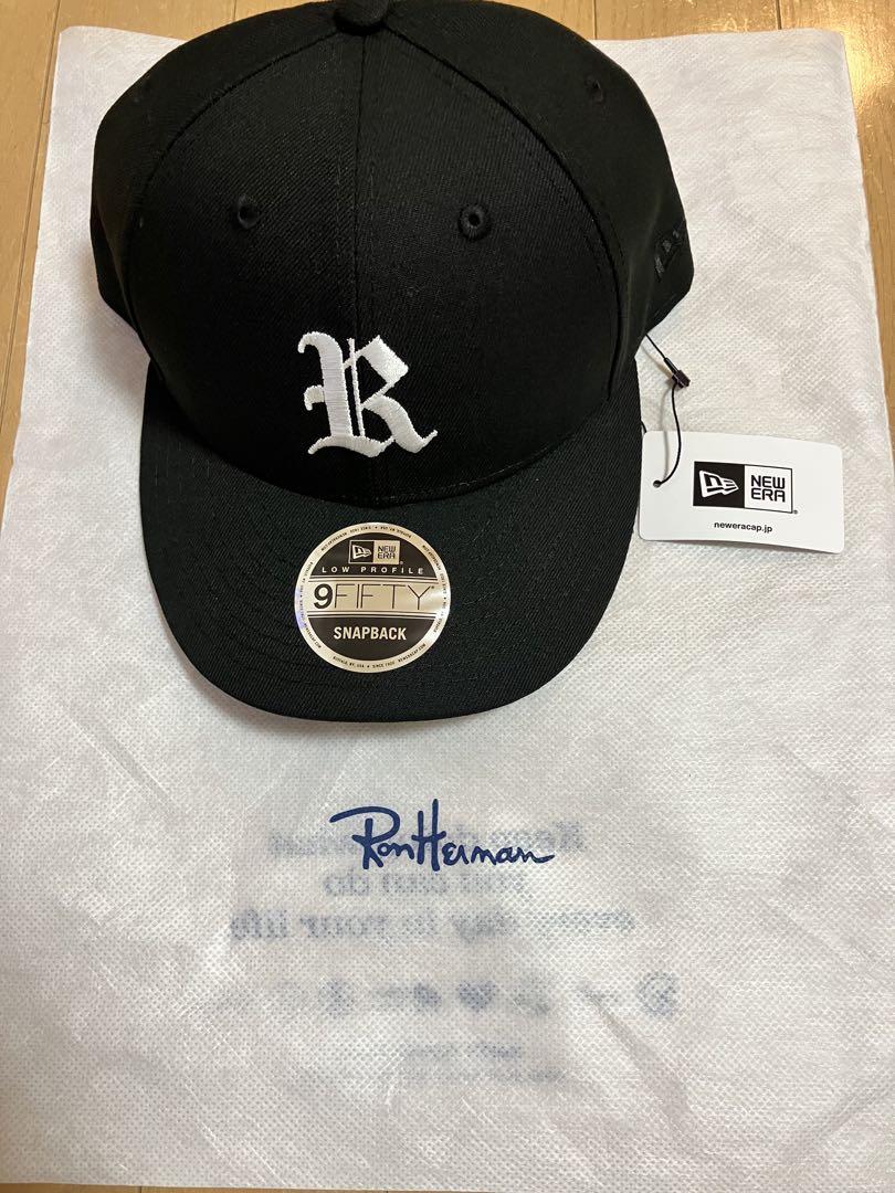 RHC Ron Herman × NEW ERA 9FIFTY コラボ キャップ NEW ERA × RHC Ron Hermanコラボキャップ（BLACK）