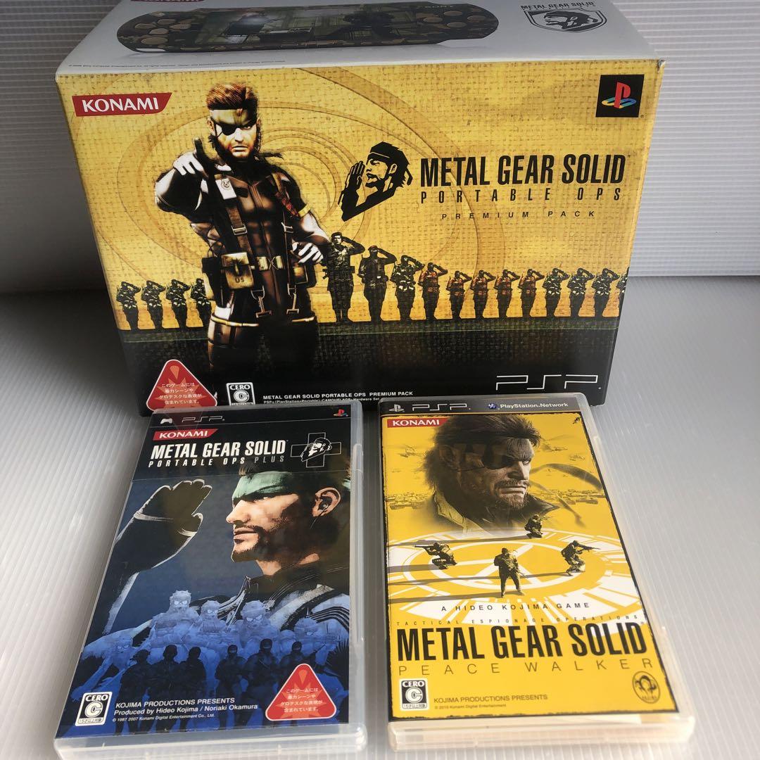 PSP プレイステーションポータブル METALGEARSOL…