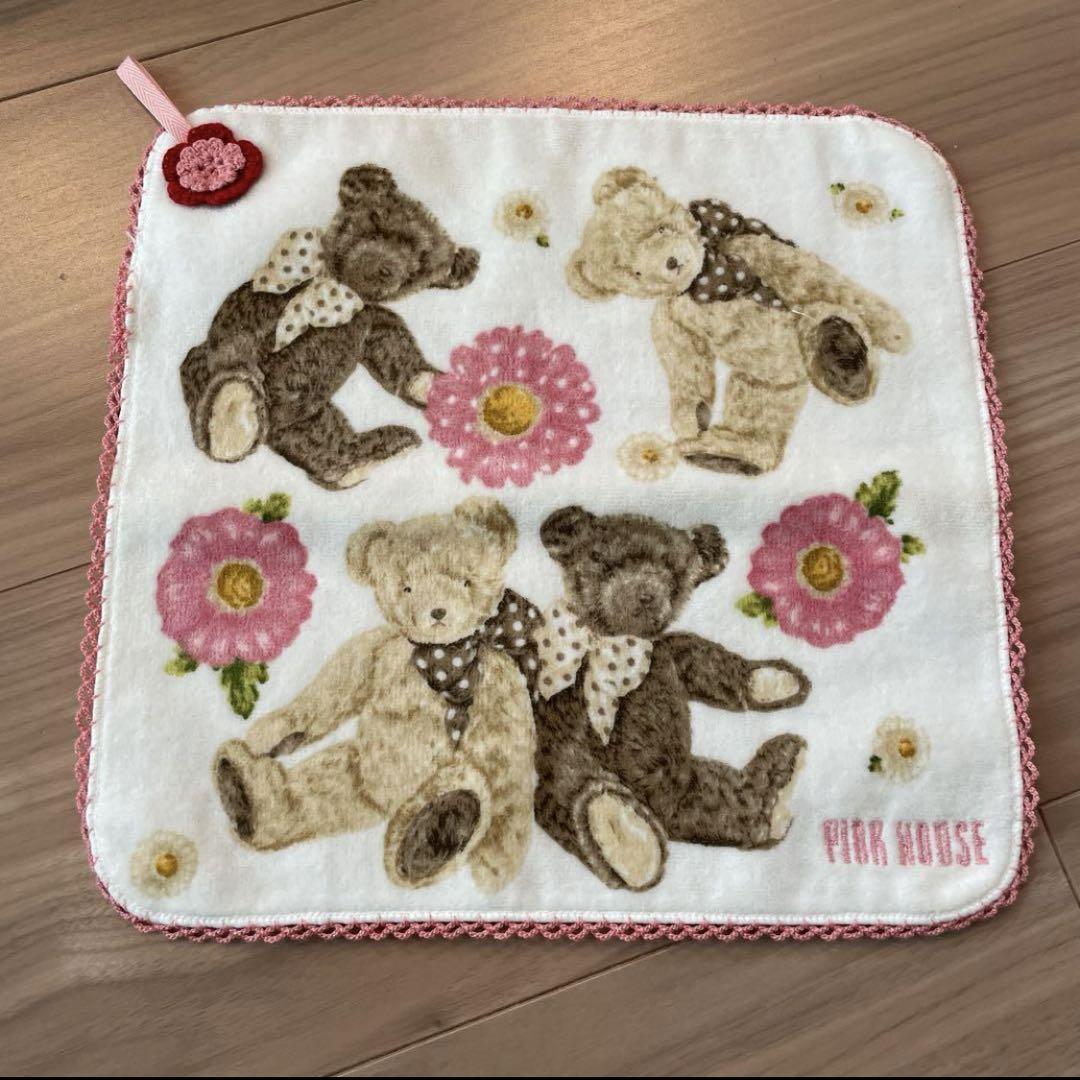 Amazon.co.jp: ピンクハウス タオルハンカチ 25.5×25.5cm 綿100