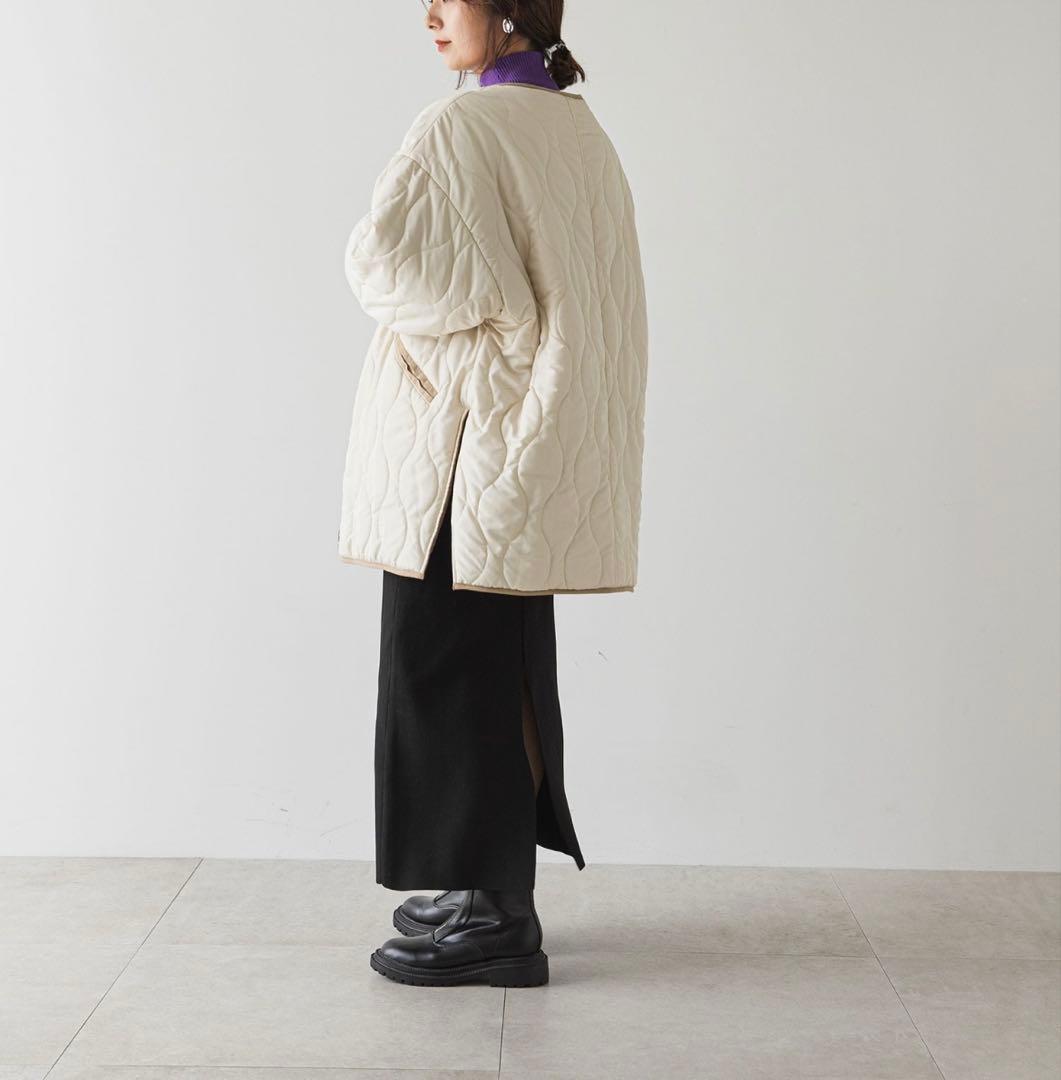 キルティングリバーシブルジャケット