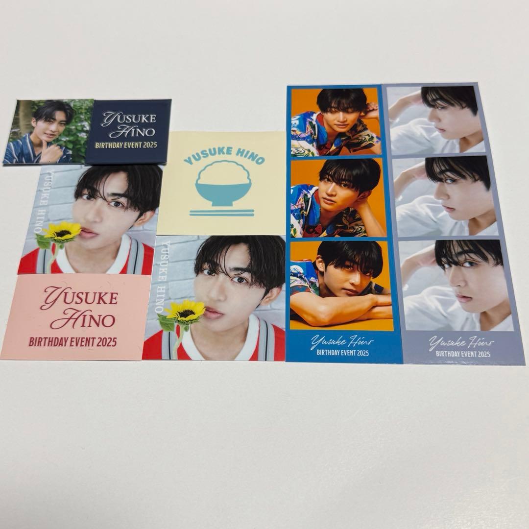 日野友輔 バースデーイベント2025 チェキ ガチャ 日野友輔 バーイベガチャ - メルカリ 日野友輔BIRTHDAY EVENT