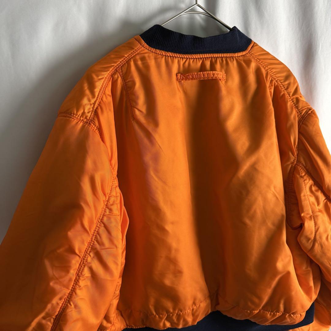 USA製 80s ALPHA INDUSTRIES リバーシブル ボンバー