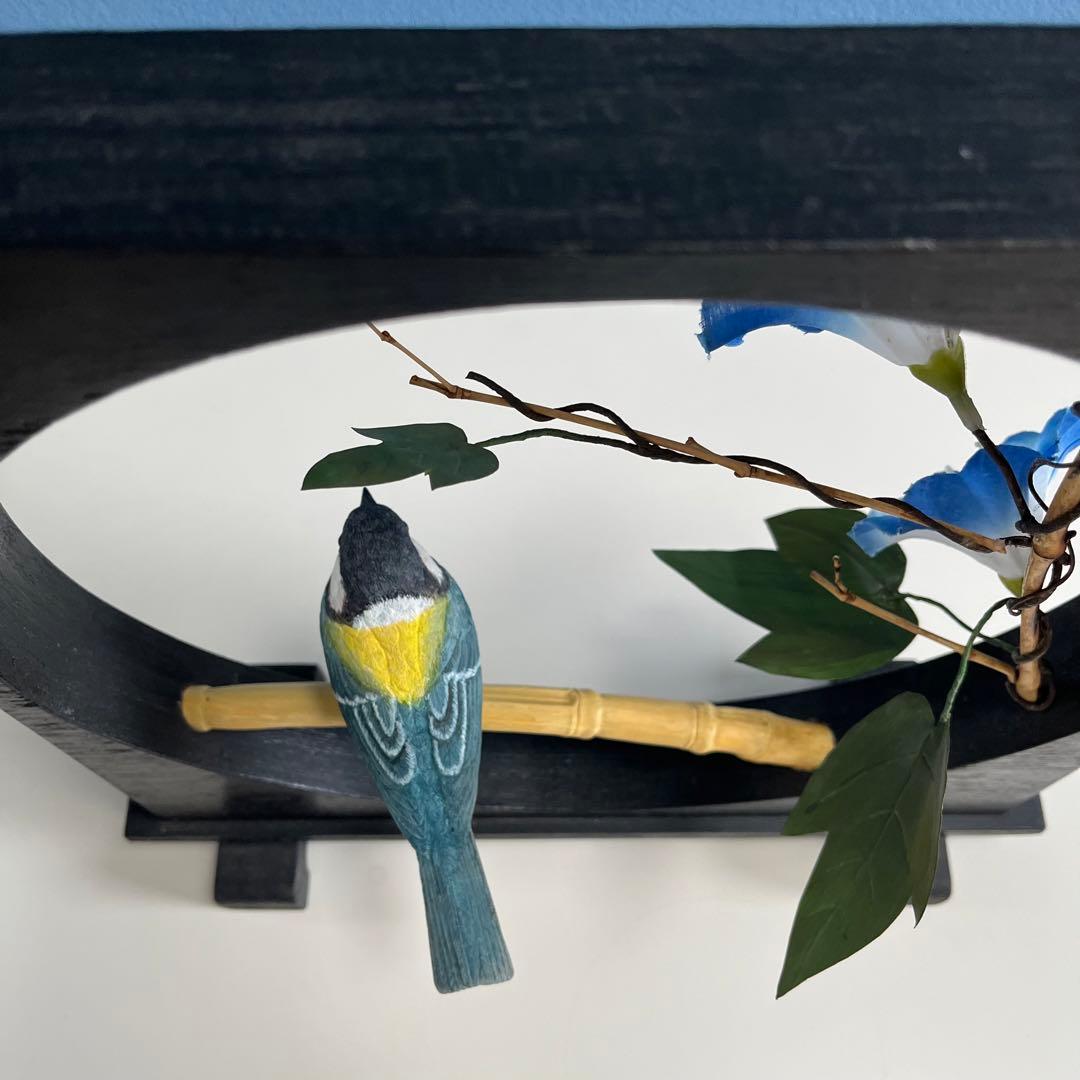 バードカービング 鳥 彫刻 シジュウカラ | evagamsac.com