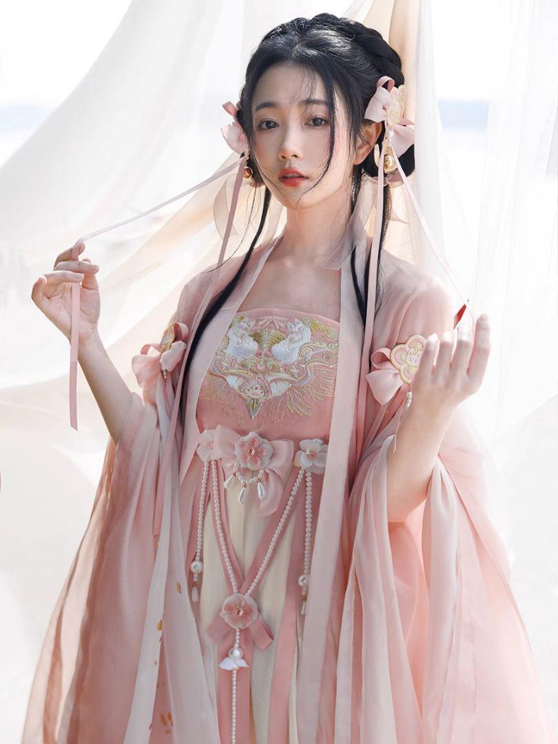 H55 漢服 コスプレ ワンピース　唐装　仙女服 中華風 H635 漢服 コスプレ ワンピース 唐装 仙女服 中華風