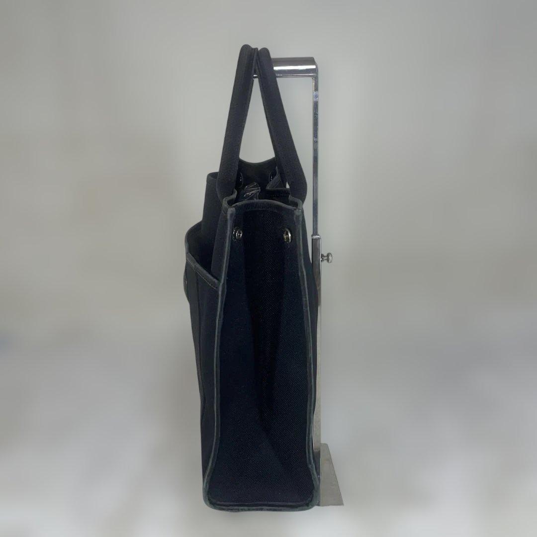 【美品】ハンティングワールド　A4 トートバッグ　レザー　黒　ブラック Hunting World ハンティングワールド HUNTING WORLD バッグ