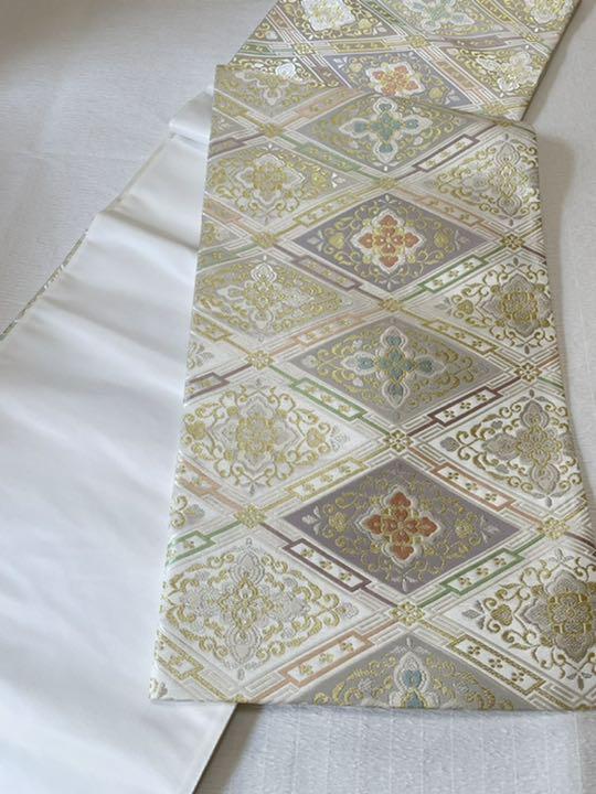 定番限定SALE 美しいキモノ掲載 西陣織 上品なフォーマル袋帯 正絹 DVLtI-m81147103642 セール即納