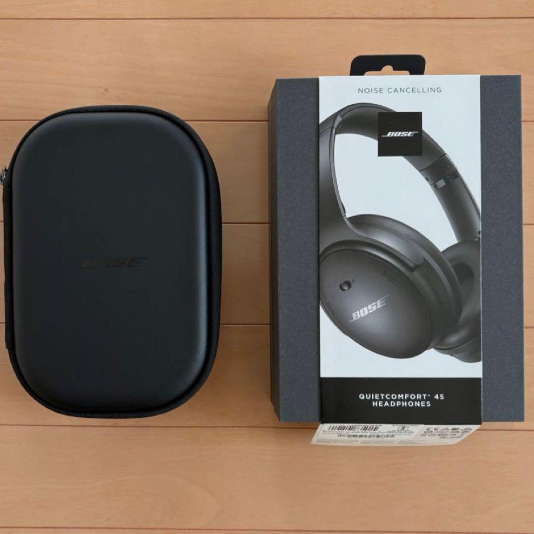 Bose QuietComfort 45 ワイヤレスヘッドホン ブラック