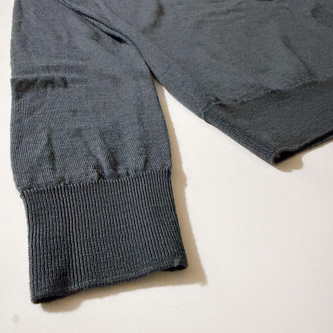 希少✨現行 ジョンスメドレー ニットポロ 襟付き メリノウール ハイゲージ S