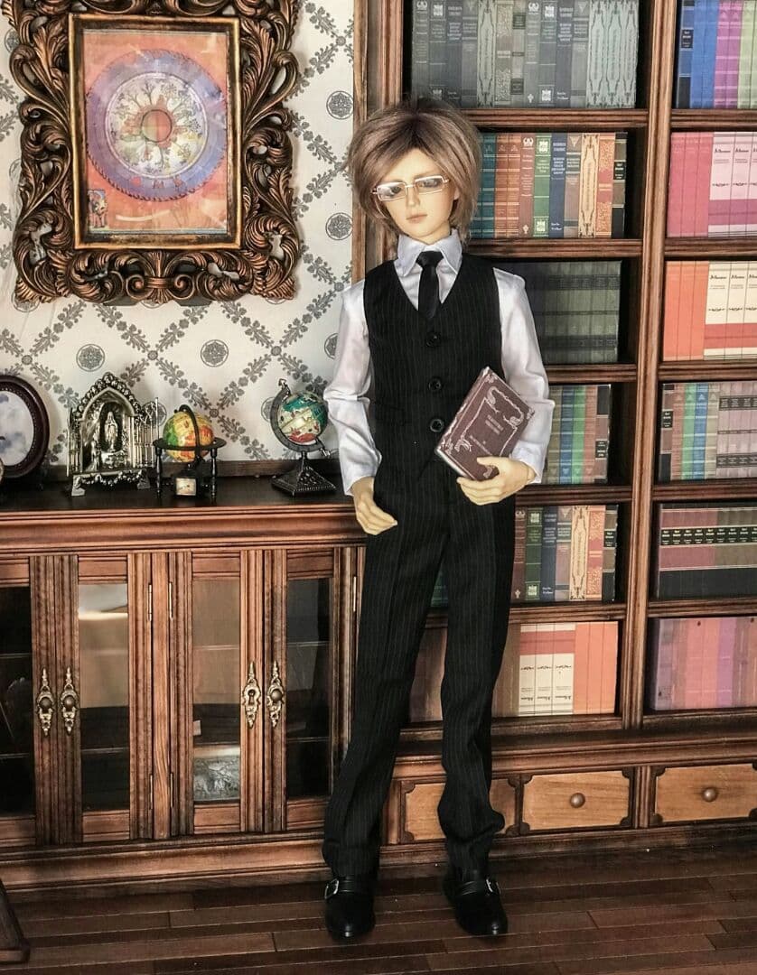 WY288 BJD　1/3　ドール 男士 紳士服 5点セット　ハンドメイド