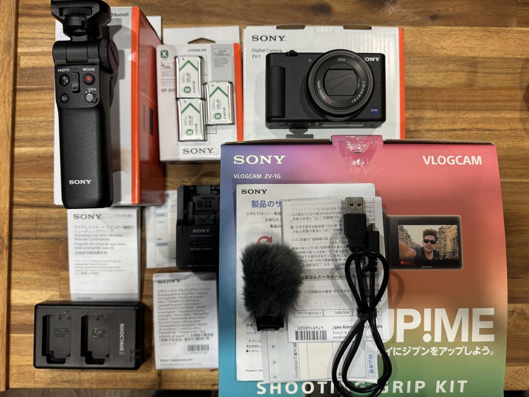VLOGCAM ZV-1G シューティンググリップキット