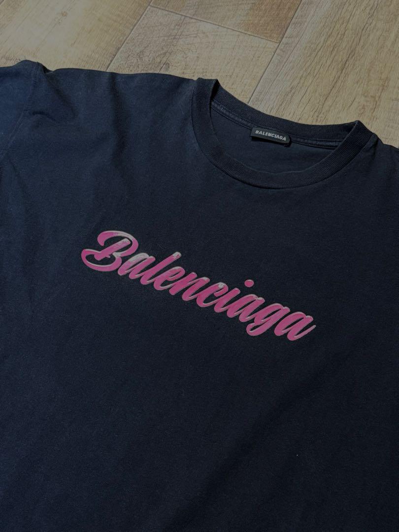 国内正規品！本物！ BALENCIAGA バレンシアガ ロゴプリントTシャツ