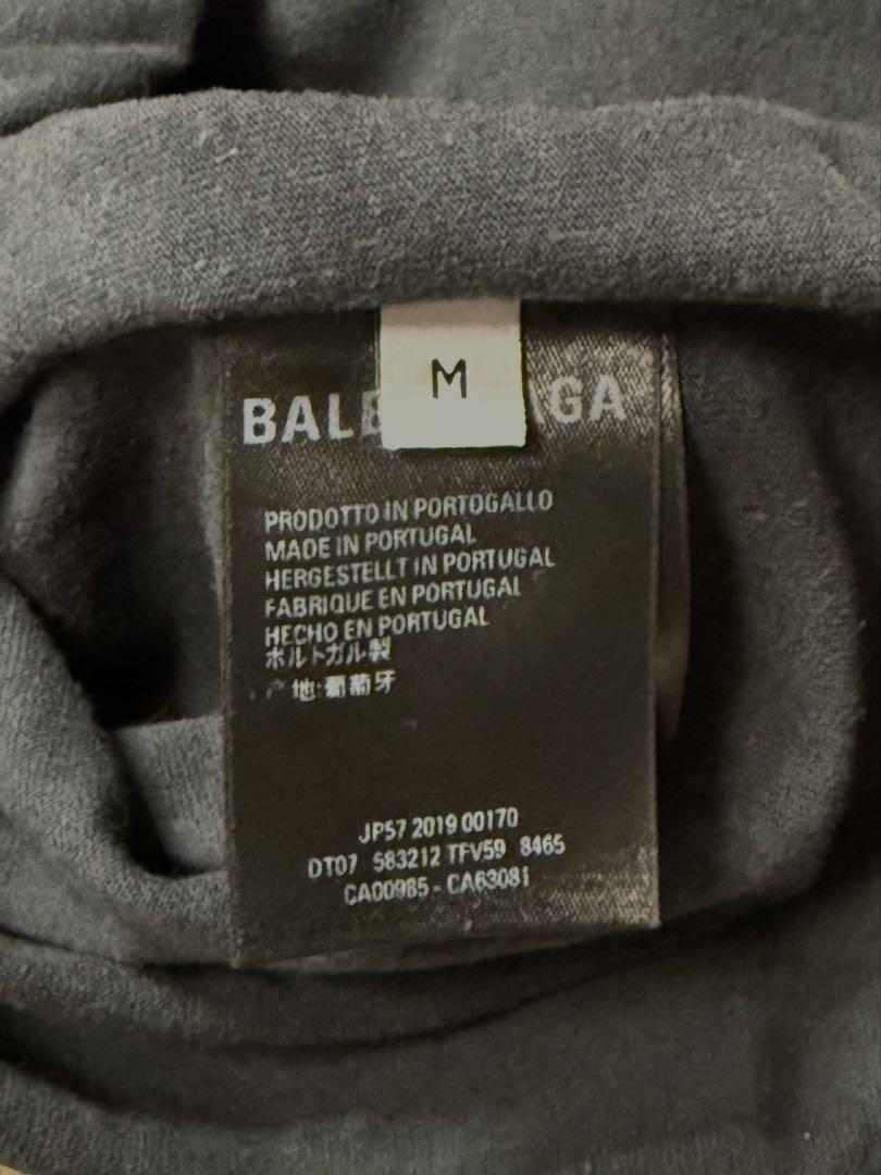 国内正規品！本物！ BALENCIAGA バレンシアガ ロゴプリントTシャツ