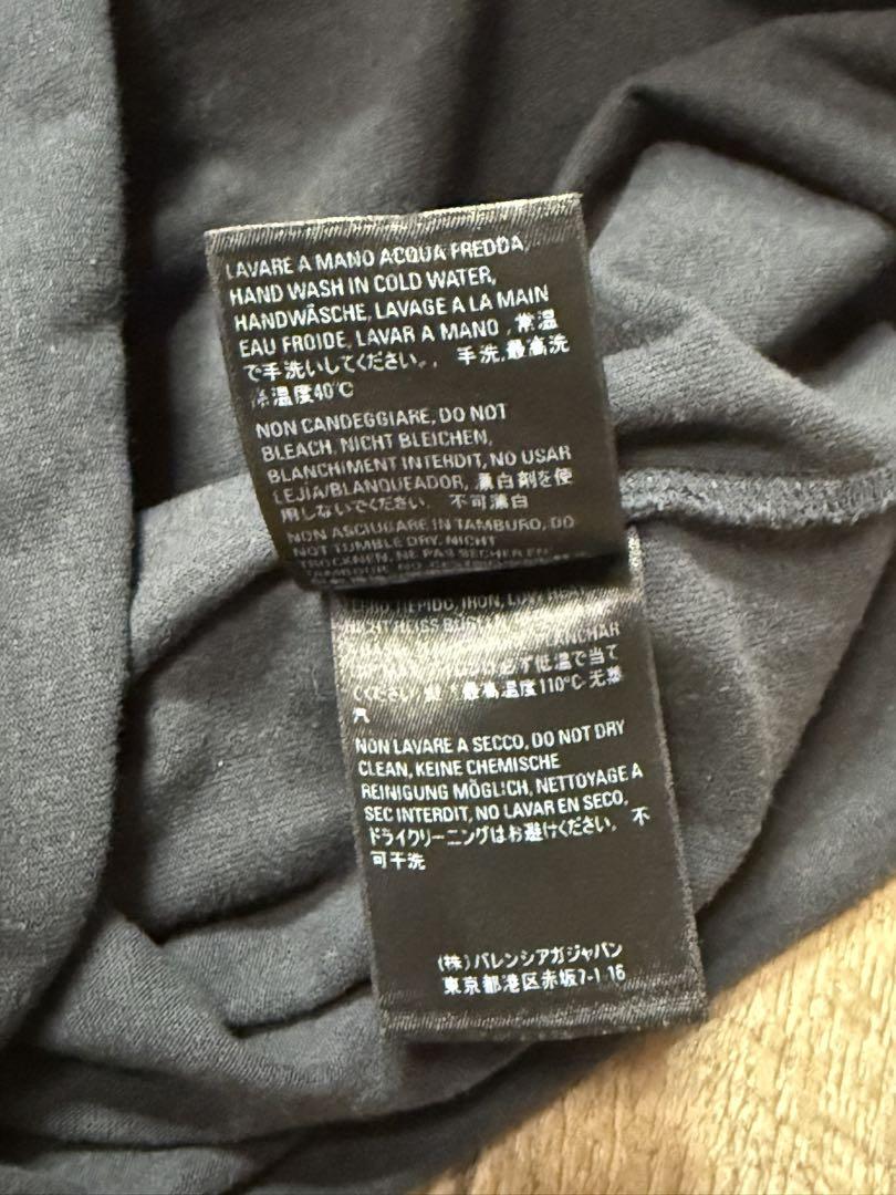 国内正規品！本物！ BALENCIAGA バレンシアガ ロゴプリントTシャツ
