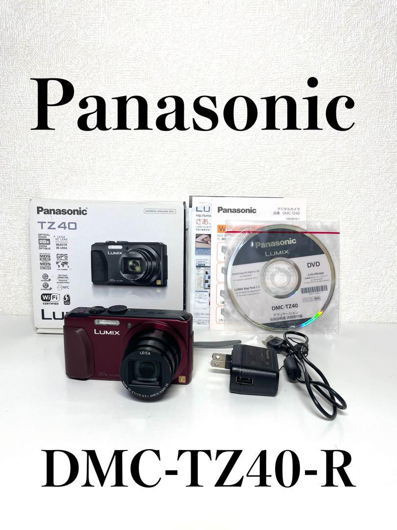 パナソニック デジタルカメラ ルミックス TZ40光学20倍DMC-TZ40-R