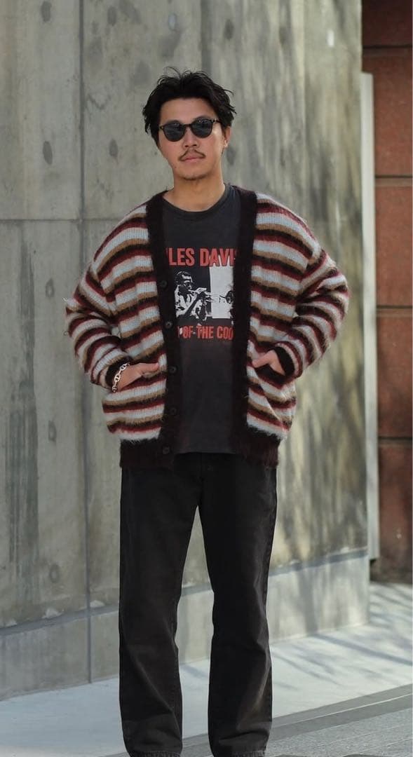 YOKE カーディガン　echeveria OVY