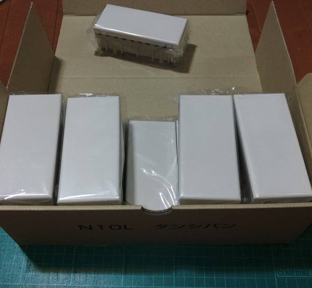 屋内ケーブル接続端子板 N10L 10個入り