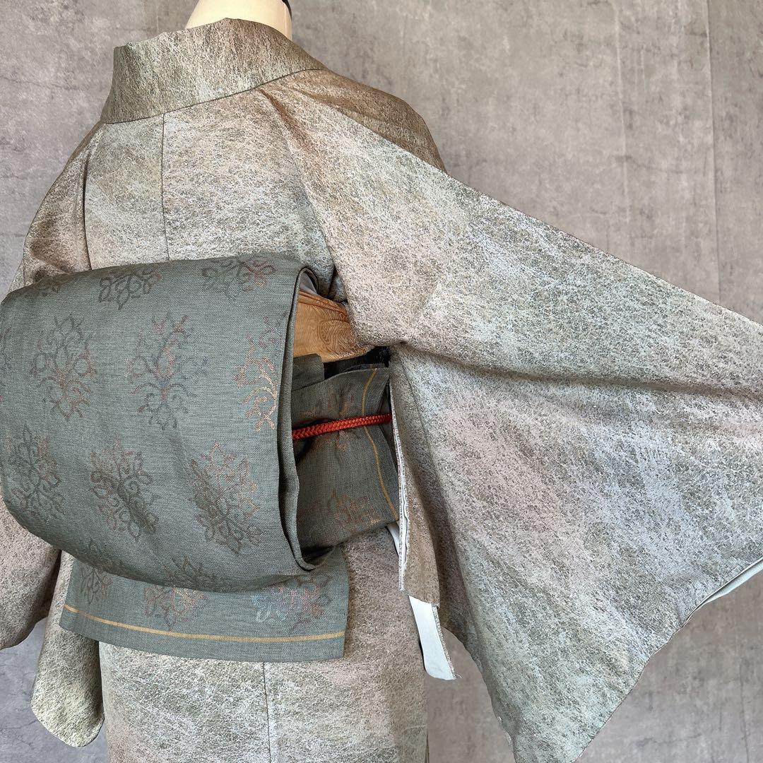 正絹 シャレ帯