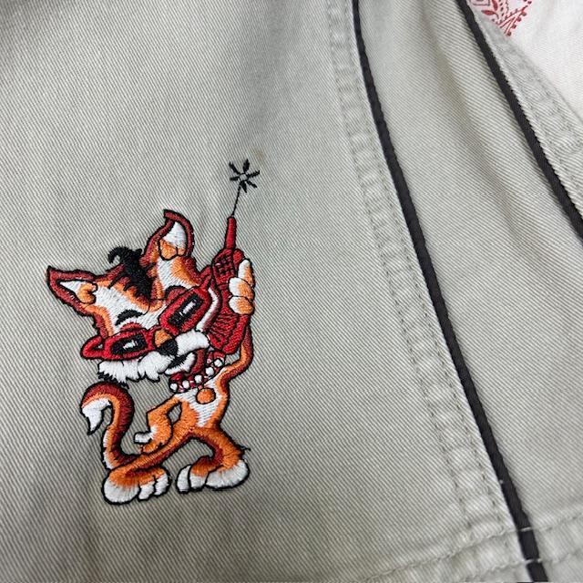 新品正規品  USA古着 90s パイピングサイドライン ワイドバギーチノパンツ 9/10 パンツ