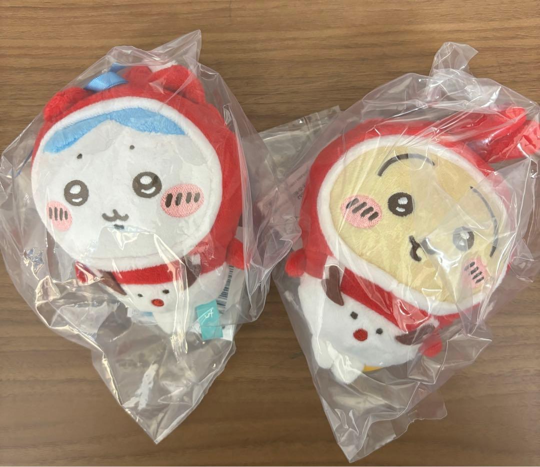 エニマイくじちいかわE賞オーナメントマスコット　ちいかわ、ハチワレ、うさぎセット ちいかわ ハチワレ うさぎ オーナメント マスコット クリスマス