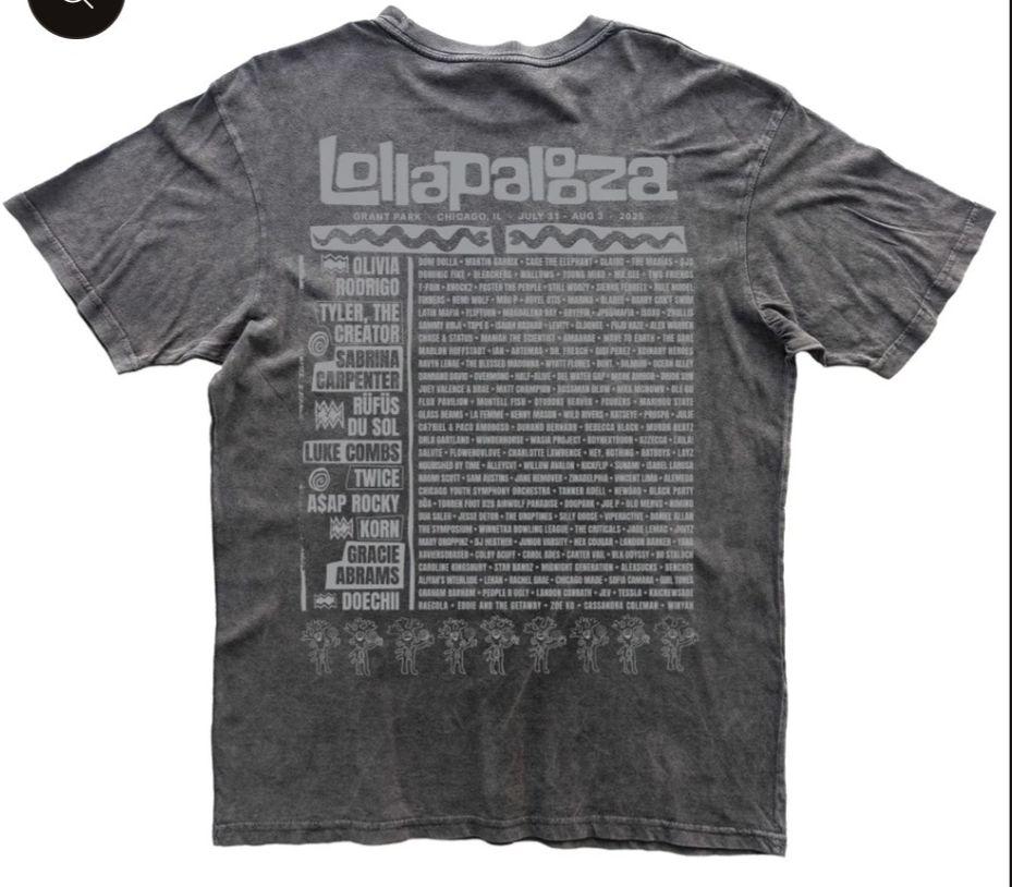 Lollapalooza 2025 Tシャツ サイズL 藤井風 TWICE