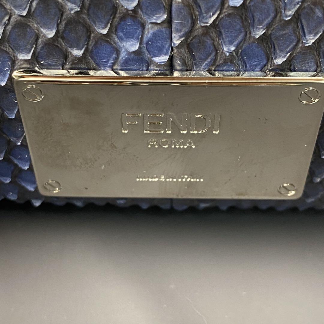 未使用 フェンディFENDI エックスライト ショルダー トートバッグ 2way