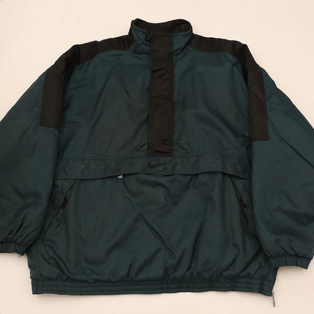 90s ナイキ ハーフジップ ナイロンジャケット Nike Jacket#