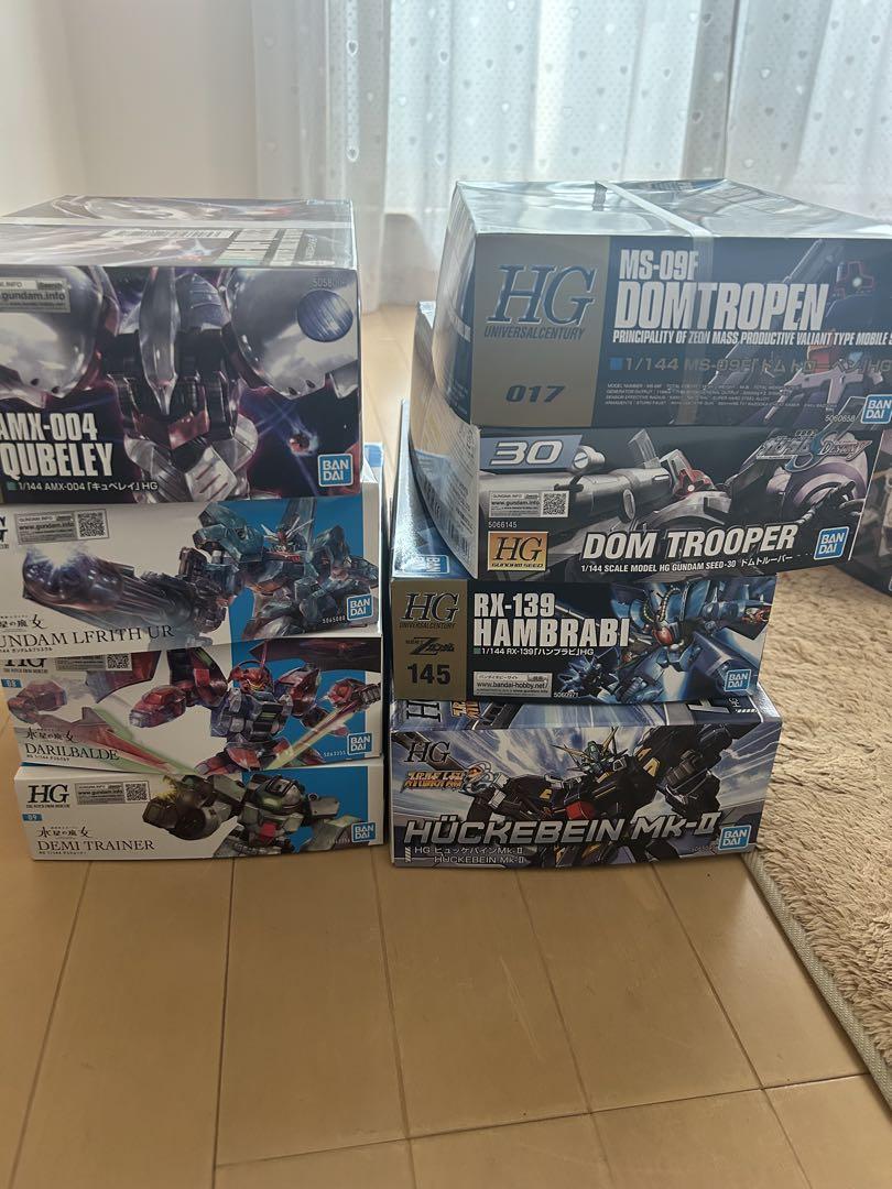 HGガンプラキットセット 12,000円