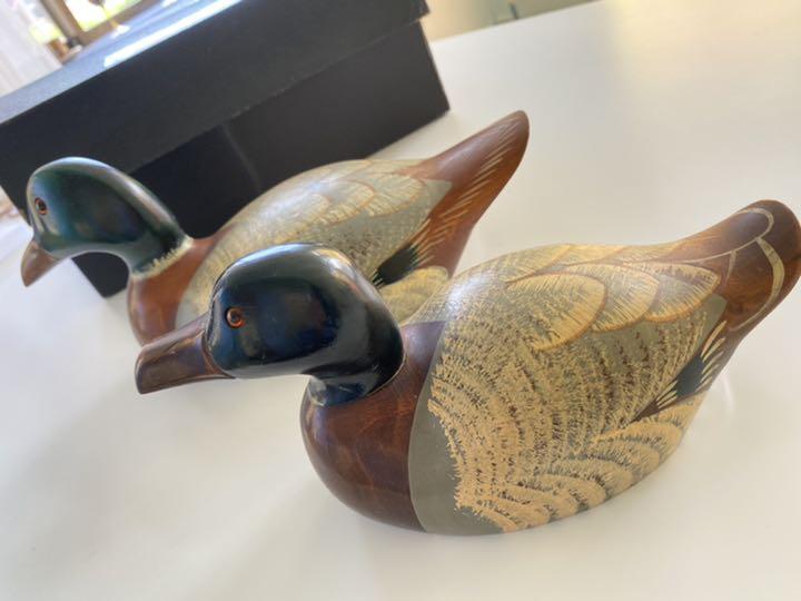 マラード カモの親子 TSUBOGEN 坪源 日本製ハンドメイド