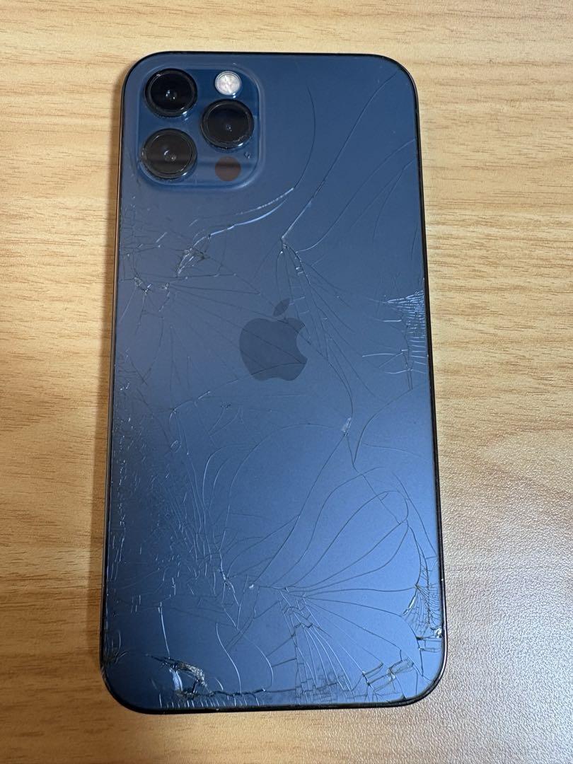 iPhone12Pro 128G 本体 背面割れあり 動作確認問題なし iPhone12Pro 128G 本体 背面割れあり 動作確認問題なし