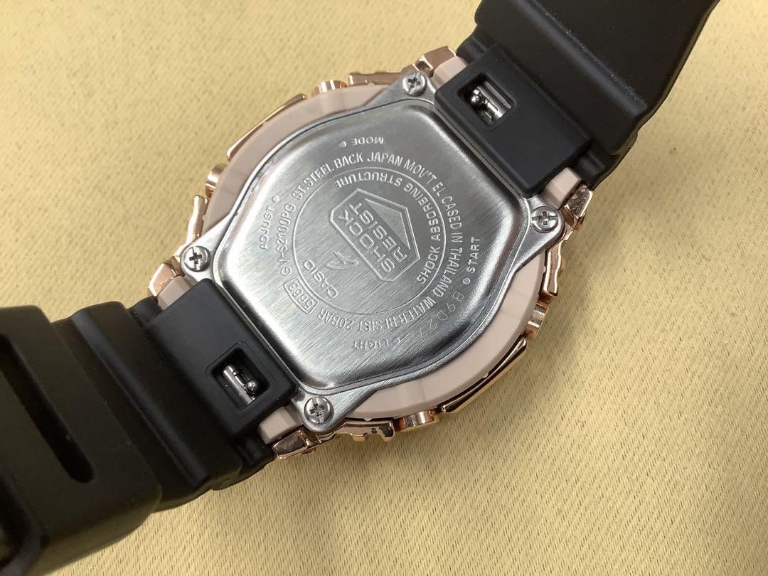 カシオ G-SHOCKメタルカバード GM-S2100PG-1A4JF