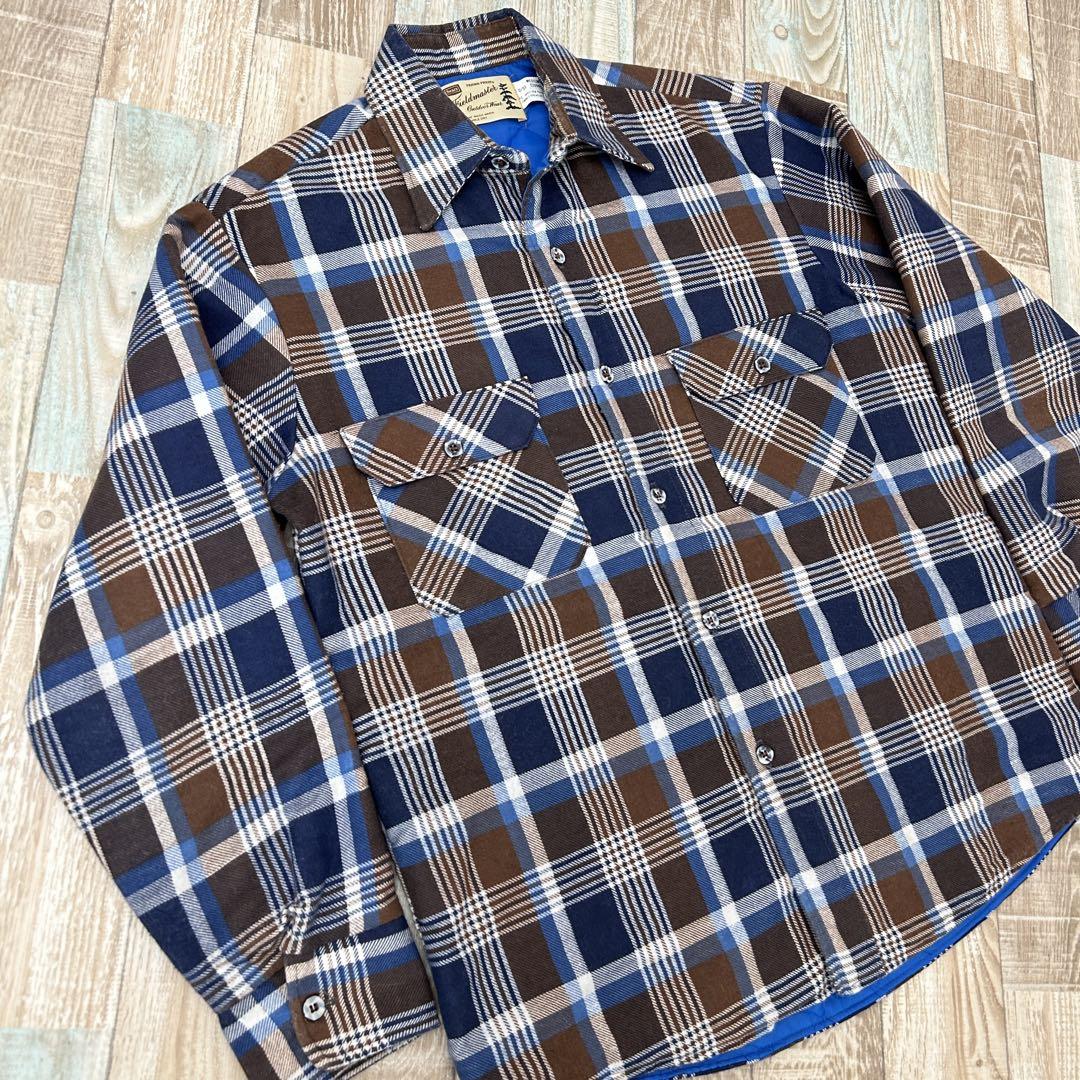 Sears Fieldmaster ネルシャツ キルティング カートコバーン 画像2