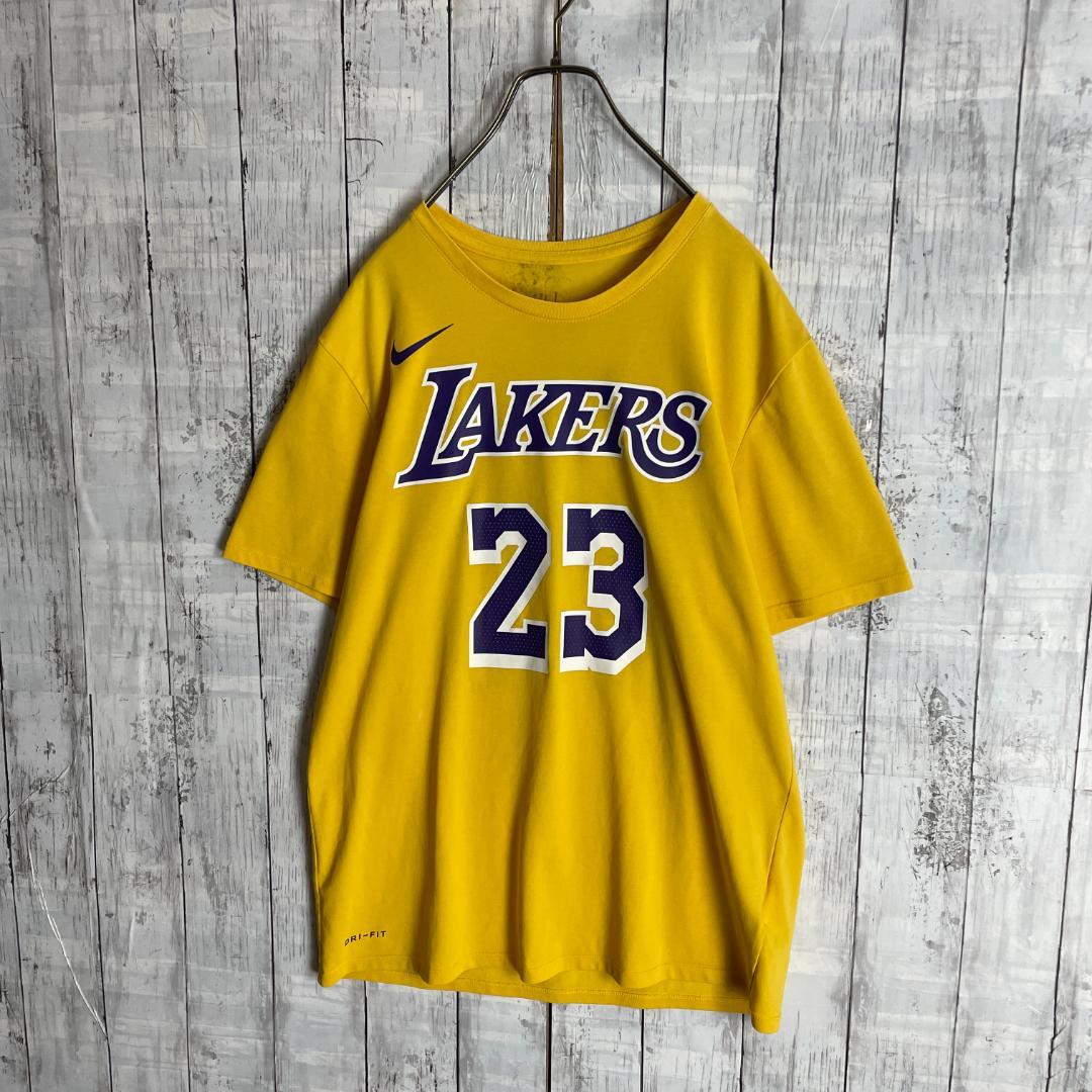 大人気新品 大人気Lサイズ レイカーズ ナイキ NBA ユニフォーム Tシャツ半袖 TwGsU-m81170593936 正規品高品質