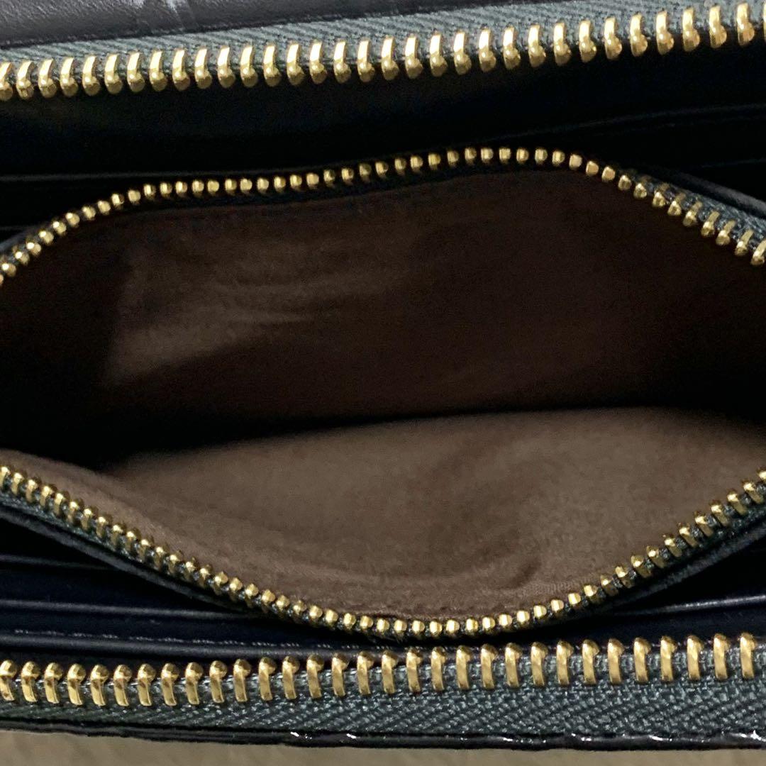 超希少 極美品 Chloe クロエ エルシー 長財布 ブラック マトラッセ 型押