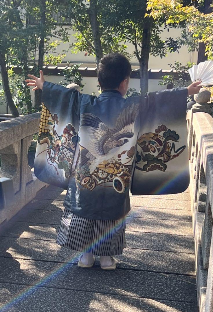 七五三 袴 5歳 男の子 12点 フルセット