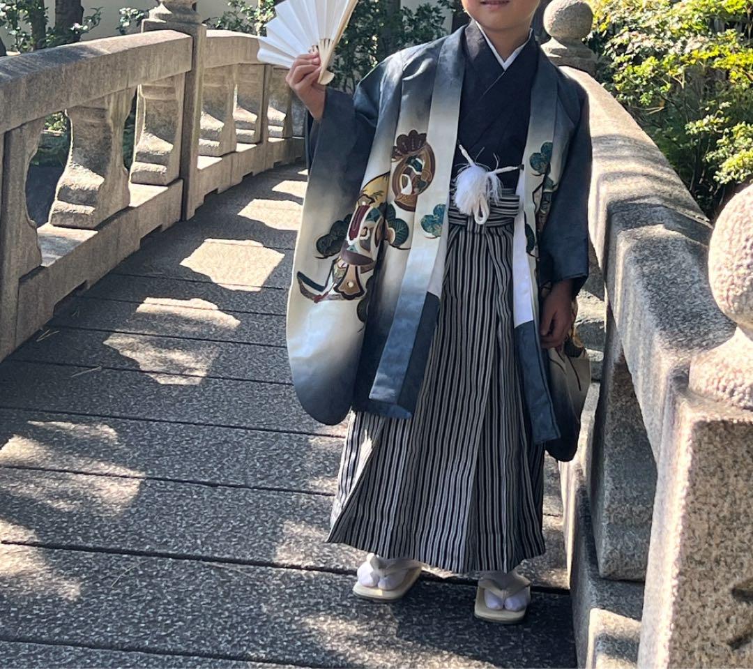 七五三 袴 5歳 男の子 12点 フルセット