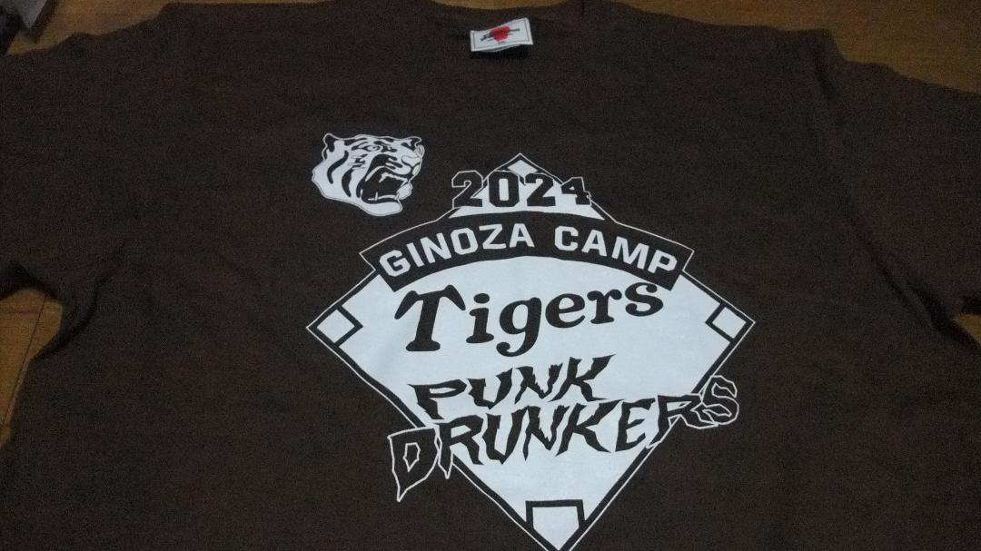 パンクドランカーズ XXL 阪神タイガース punkdrunkers Tシャツ茶