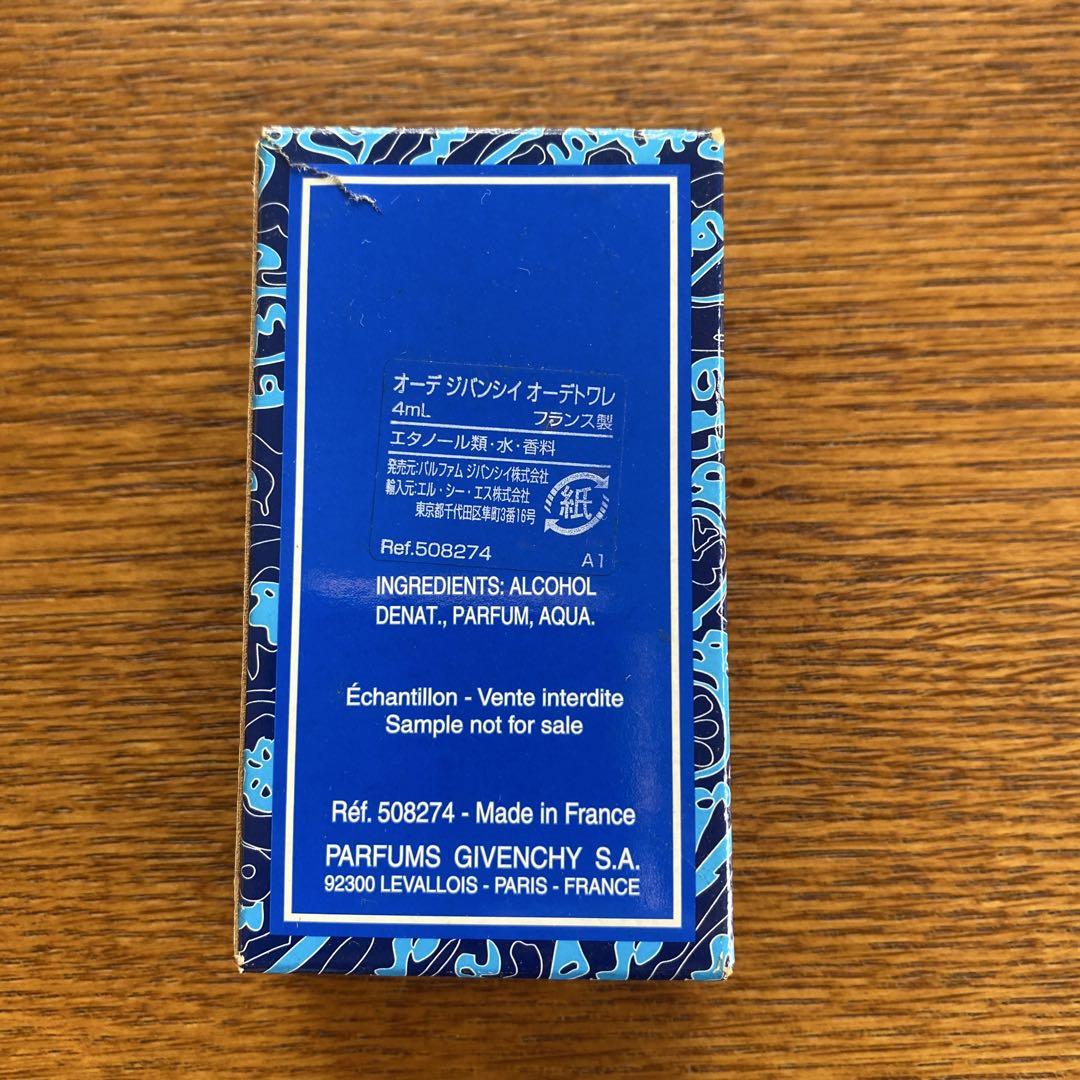 Givenchy Eau de Givenchy サンプル 4ml　A2 GIVENCHY Eau de Toilette 4ml オーデジバンシィ - メルカリ